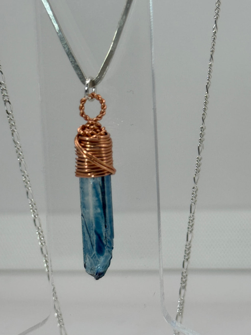Primal Thunder Necklace | Handmade Sterling Silver, Copper & Quartz Crystal Pendant | Timber & Tide Jewelry