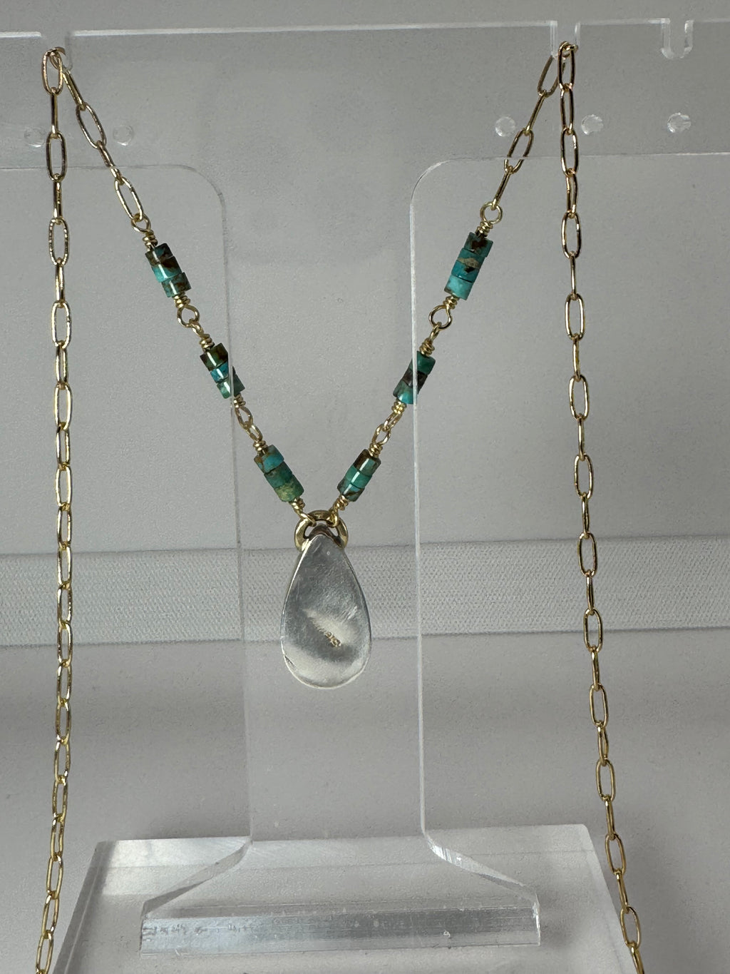 Sonoran Gold Turquoise 18” Necklace | Thousand Islands Lake