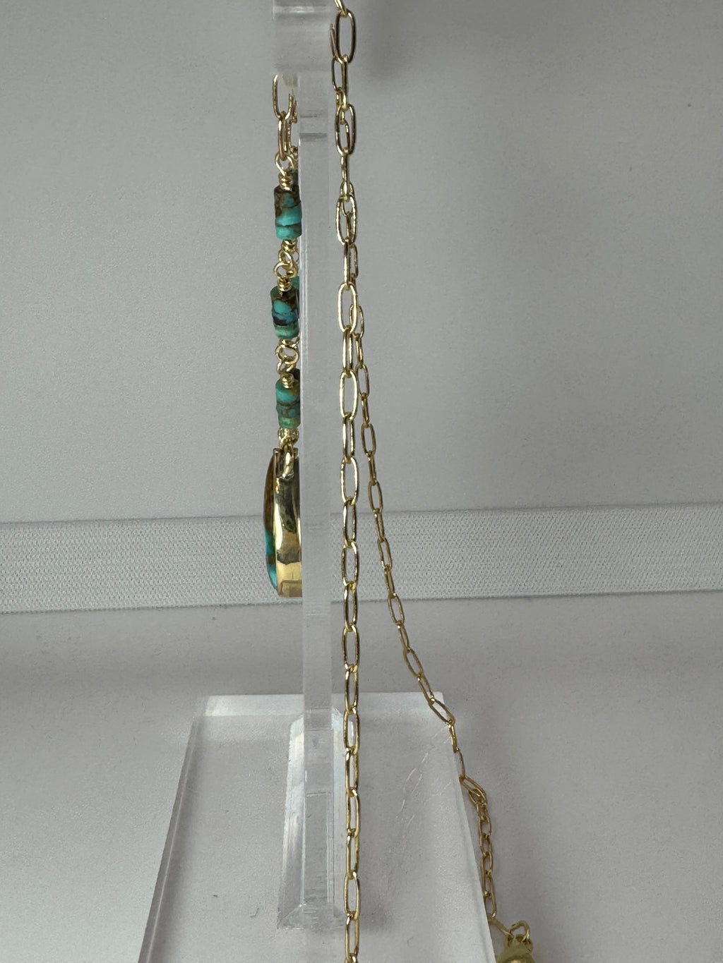 Sonoran Gold Turquoise 18” Necklace | Thousand Islands Lake