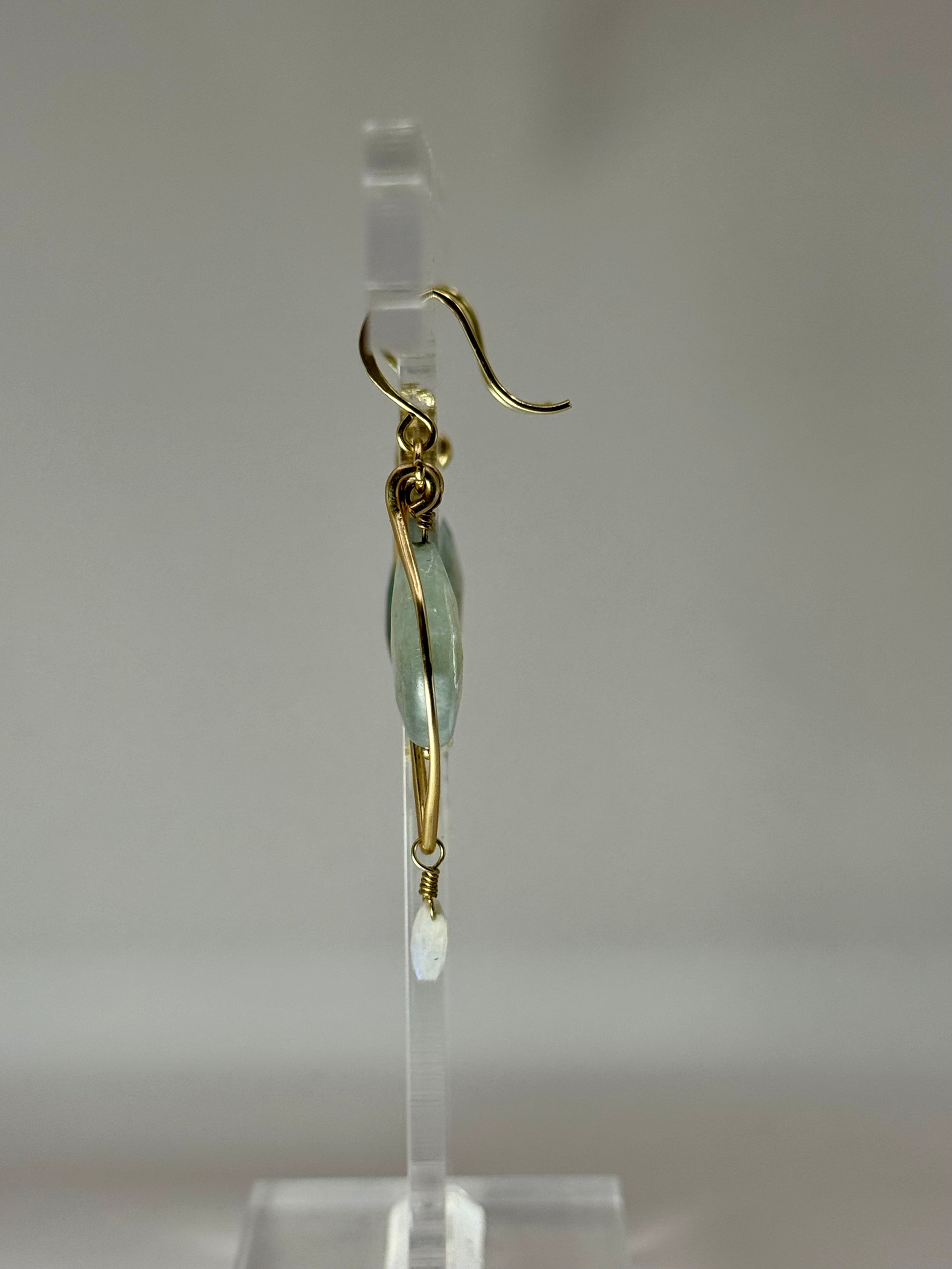 Aqua Coast | Aquamarine and Moonstone