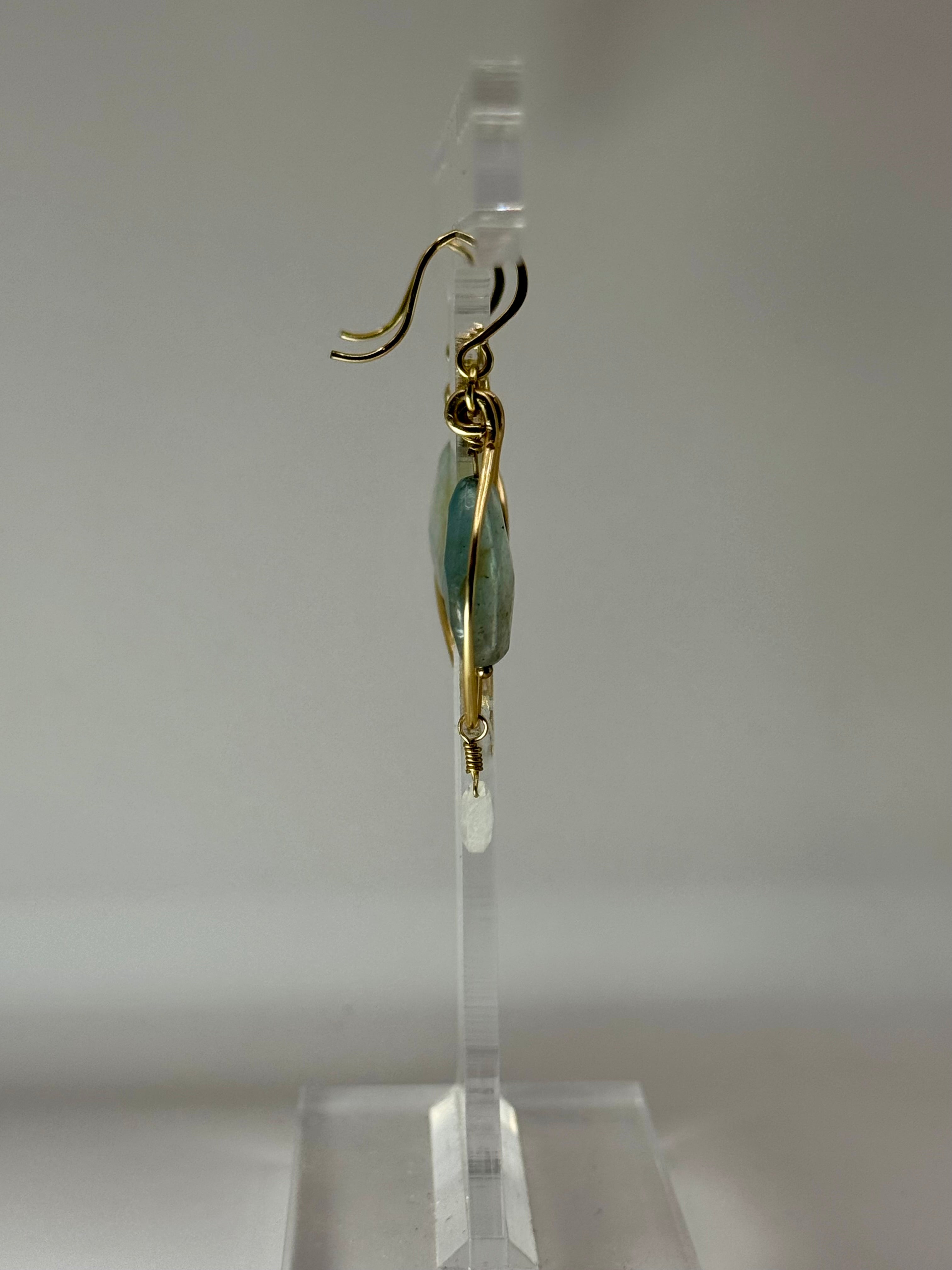 Aqua Coast | Aquamarine and Moonstone