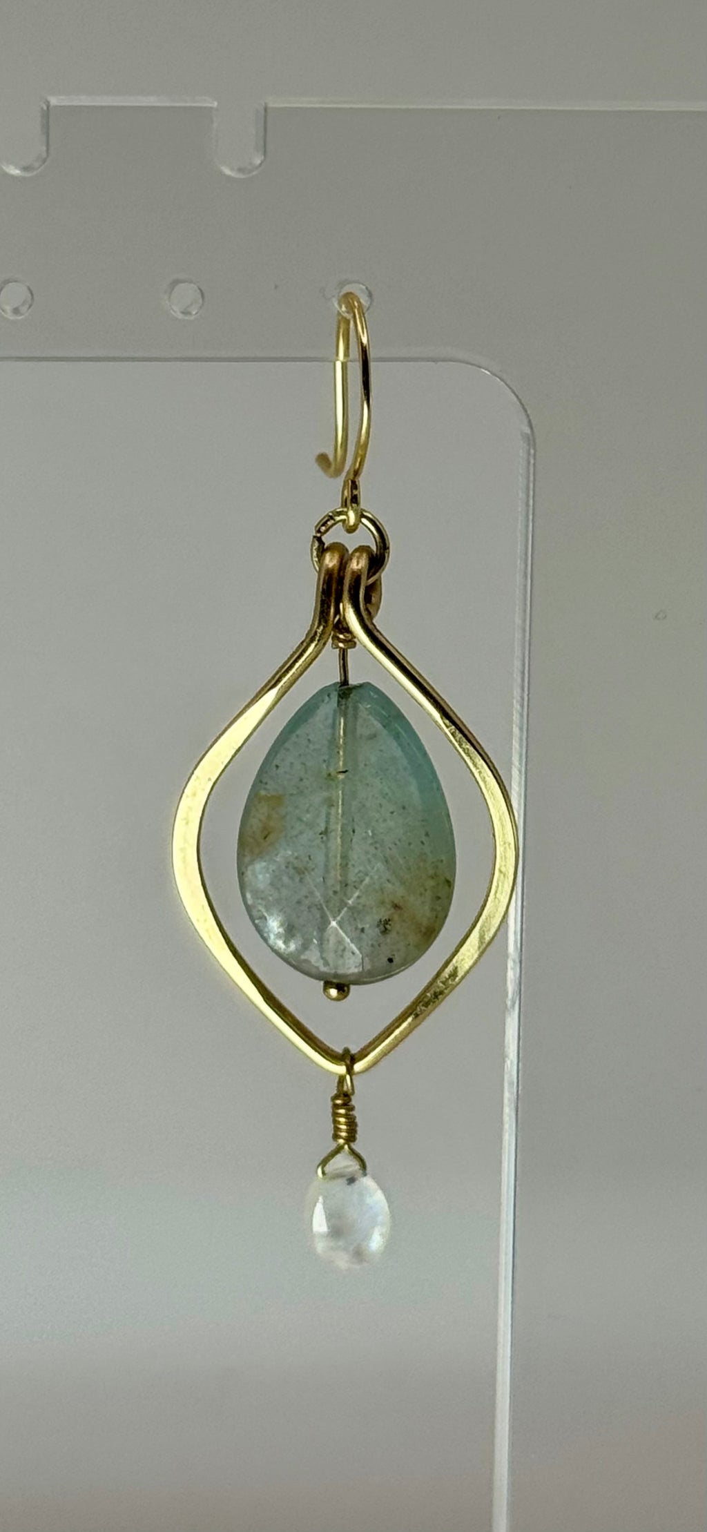 Aqua Coast | Aquamarine and Moonstone